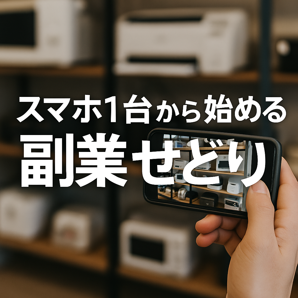 「スマホ1台から始める副業」のイメージ